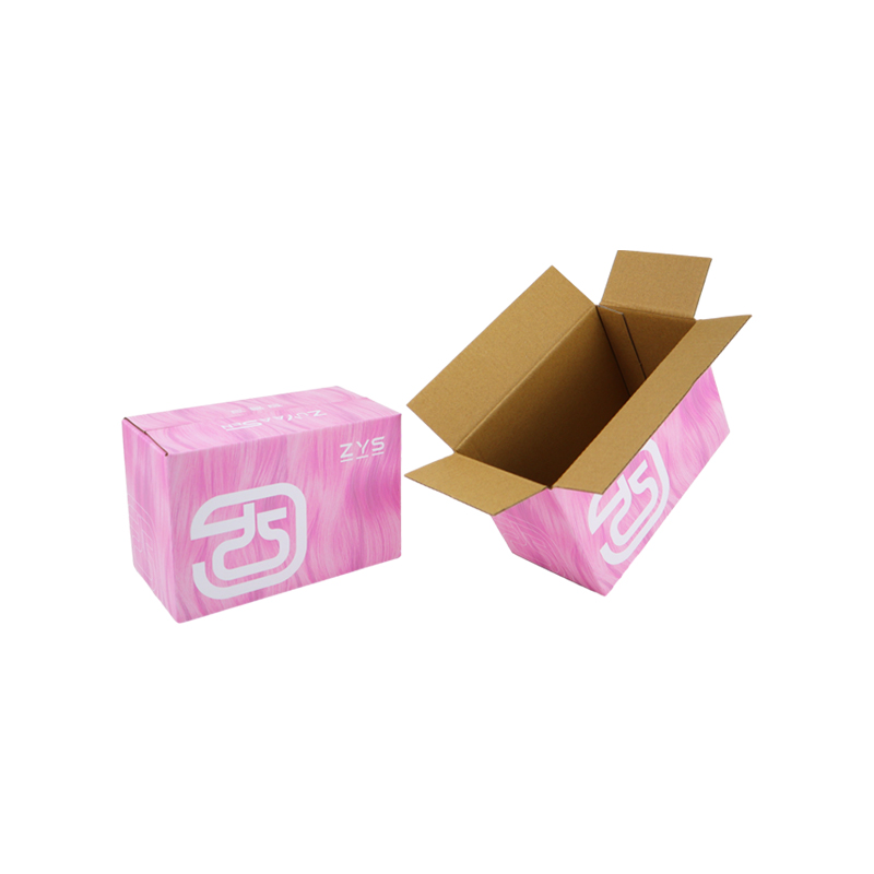 ZYS粉色纹理快递箱|让日常发货,自带品牌色彩
